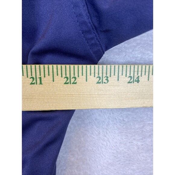 Vintage Starter Jacket Windbreaker Tek 370 Men's Medium Full Zip Navy Blue - Picture 7 of 10